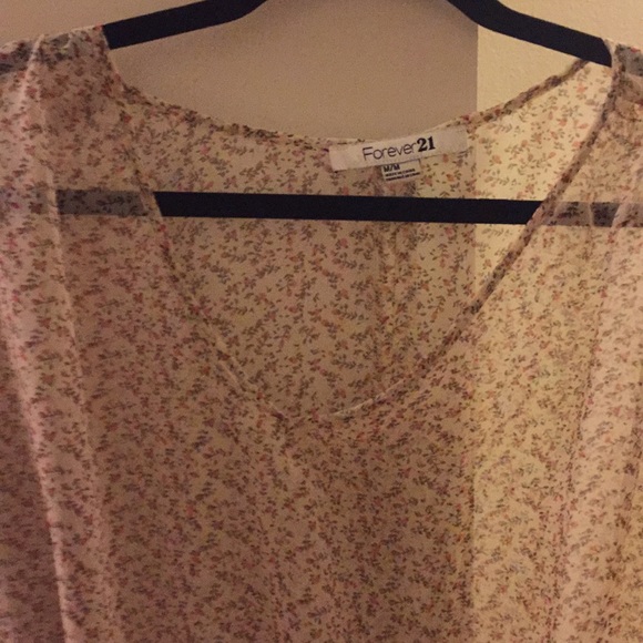 Floral sheer shirt - Picture 2 of 3